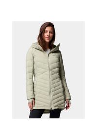 columbia - Płaszcz Zimowy Damski Columbia Joy Peak II Mid. Kolor: zielony. Technologia: Omni-Heat (Columbia). Sezon: zima. Sport: turystyka piesza #1