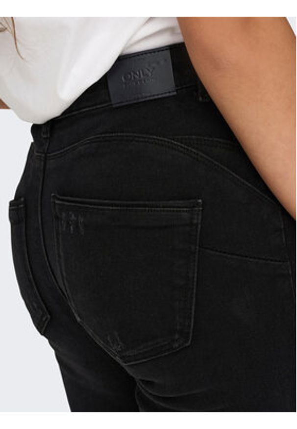 only - ONLY Jeansy 15259128 Czarny Skinny Fit. Kolor: czarny