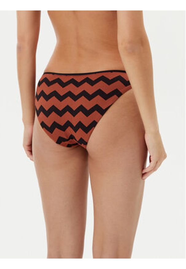 Chantelle Dół od bikini Totem C17RA0 Brązowy. Kolor: brązowy. Materiał: syntetyk