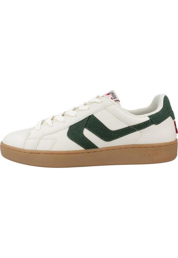 Levi's® - Buty LEVI'S VSWI0002S SWIFT JR Biały. Kolor: biały. Materiał: tkanina, skóra. Sport: turystyka piesza