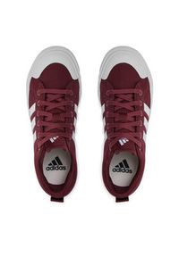 Adidas - adidas Sneakersy Bravada 2.0 Platform ID5570 Bordowy. Kolor: czerwony. Materiał: materiał. Obcas: na platformie