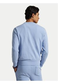 Polo Ralph Lauren Bluza 710916689026 Błękitny Regular Fit. Typ kołnierza: polo. Kolor: niebieski. Materiał: bawełna #5