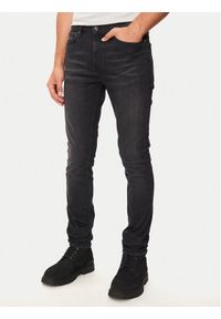 Mustang Jeansy Frisco 1015492 Czarny Skinny Fit. Kolor: czarny #1