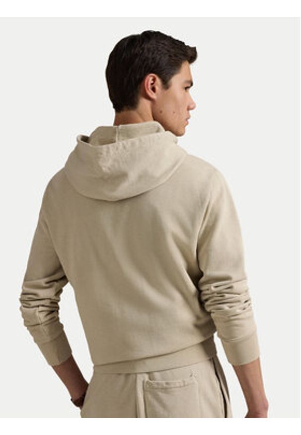 Polo Ralph Lauren Bluza 710916690029 Beżowy Regular Fit. Typ kołnierza: polo. Kolor: beżowy. Materiał: bawełna