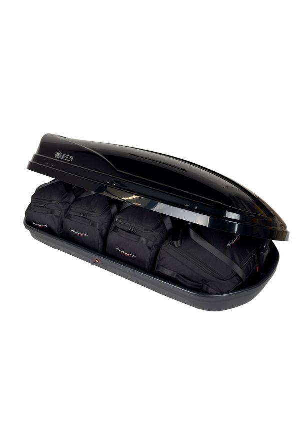 KJUST - Torby Do Boksu Dachowego Modula Wego 450 4Szt Kjust. Kolor: czarny. Styl: sportowy