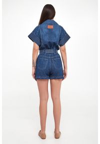 Elisabetta Franchi - Kombinezon damski jeansowy ELISABETTA FRANCHI. Materiał: jeans #2