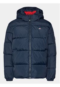 Tommy Jeans Kurtka zimowa Essential DM0DM18487 Granatowy Regular Fit. Kolor: niebieski. Materiał: syntetyk. Sezon: zima #4