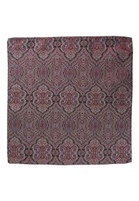 Poszetka Męska, Elegancka - Alties - Orientalny, Regularny Wzór. Kolor: wielokolorowy. Materiał: poliester