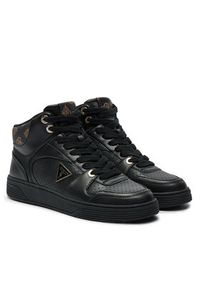 Guess Sneakersy Daiszey FLTDSZ FAL12 Czarny. Kolor: czarny. Materiał: skóra #3