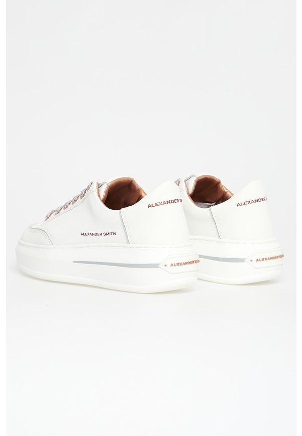 Alexander Smith - Sneakersy damskie skórzane Lancaster Woman ALEXANDER SMITH. Materiał: skóra