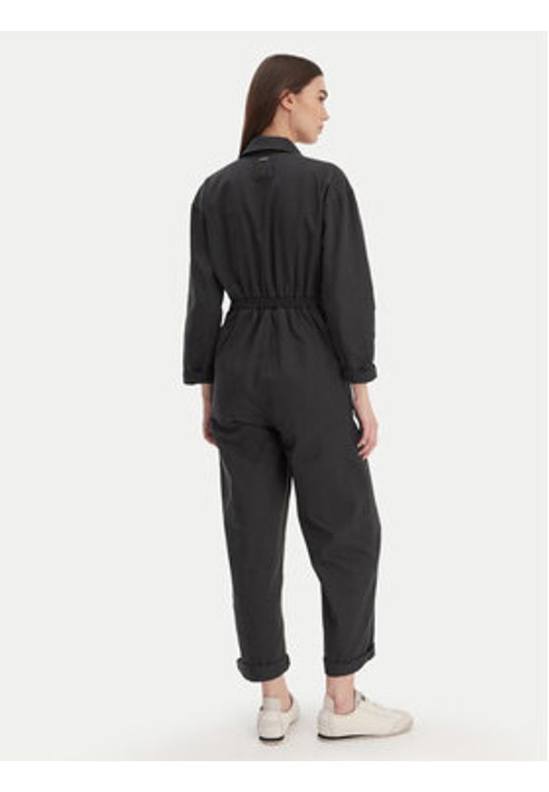 Billabong Kombinezon Take The Road EBJWO03004 Czarny Regular Fit. Kolor: czarny. Materiał: bawełna