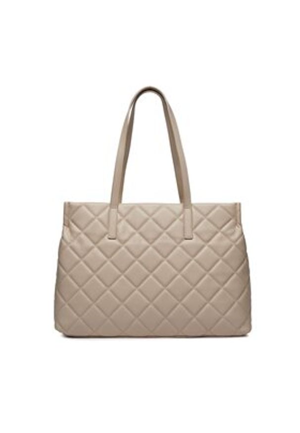 VALENTINO - Valentino Torebka Ocarina VBS3KK10R Écru. Kolor: kremowy. Materiał: skórzane
