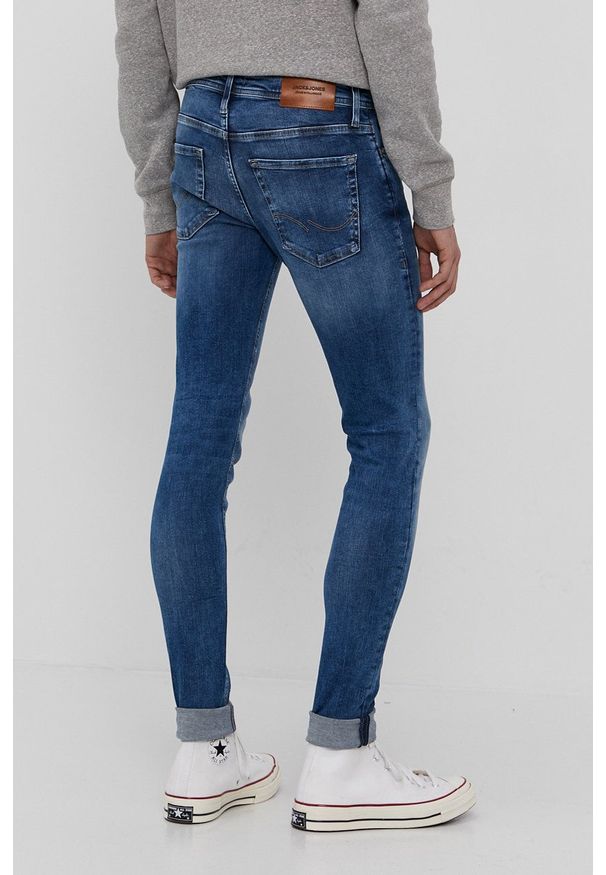 Jack & Jones Jeansy męskie. Kolor: niebieski
