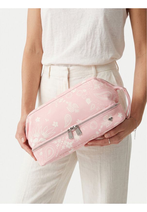 Roxy Kosmetyczka CWBEO-RX-W1-008-SS26 Różowy. Kolor: różowy. Materiał: skóra