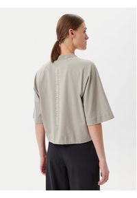 Adidas - adidas T-Shirt Mercedes - AMG Petronas Formula One Team Premium JW3087 Beżowy Oversize. Kolor: beżowy. Materiał: bawełna #5