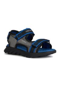 Sandały Geox J Sandal Airadyum B. Kolor: szary. Materiał: tkanina, syntetyk