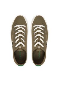 Lacoste Tenisówki 7-49CMA0033 Khaki. Kolor: brązowy. Materiał: materiał #6