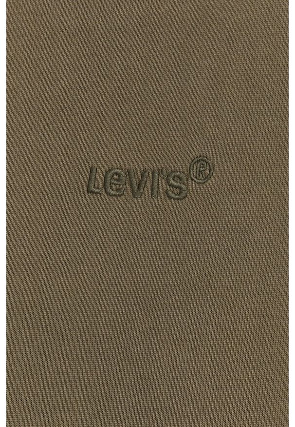 Levi's® - Levi's - Bluza. Okazja: na spotkanie biznesowe. Kolor: zielony. Wzór: aplikacja. Styl: biznesowy