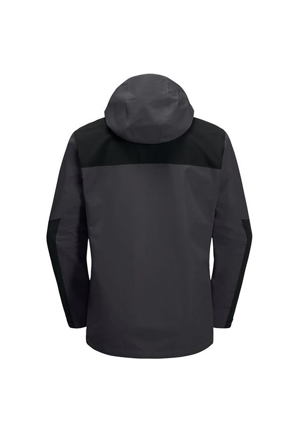 Kurtka uniwersalna męska Jack Wolfskin Jasper. Typ kołnierza: kaptur. Kolor: szary. Materiał: syntetyk