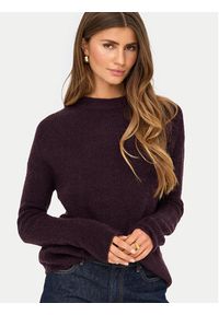 only - ONLY Sweter Camilla 15277080 Fioletowy Regular Fit. Kolor: fioletowy. Materiał: syntetyk #7