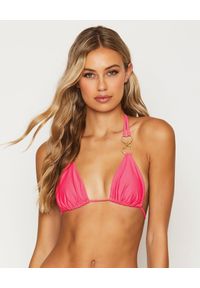 BEACH BUNNY - Top od bikini Nadia. Kolor: wielokolorowy, fioletowy, różowy. Materiał: materiał