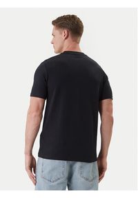 Karl Lagerfeld - KARL LAGERFELD T-Shirt 755034 562235 Granatowy Regular Fit. Typ kołnierza: dekolt w karo. Kolor: niebieski. Materiał: bawełna #5