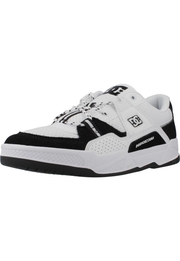 DC Shoes - Tenisówki Dc Model Construct Kolor Biały. Kolor: czarny, biały, wielokolorowy. Materiał: tkanina, skóra, syntetyk