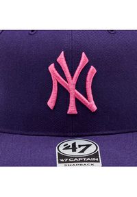 47 Brand Czapka z daszkiem Mlb New York Yankees No Shot NSHOT17WBP Fioletowy. Kolor: fioletowy. Materiał: bawełna #3