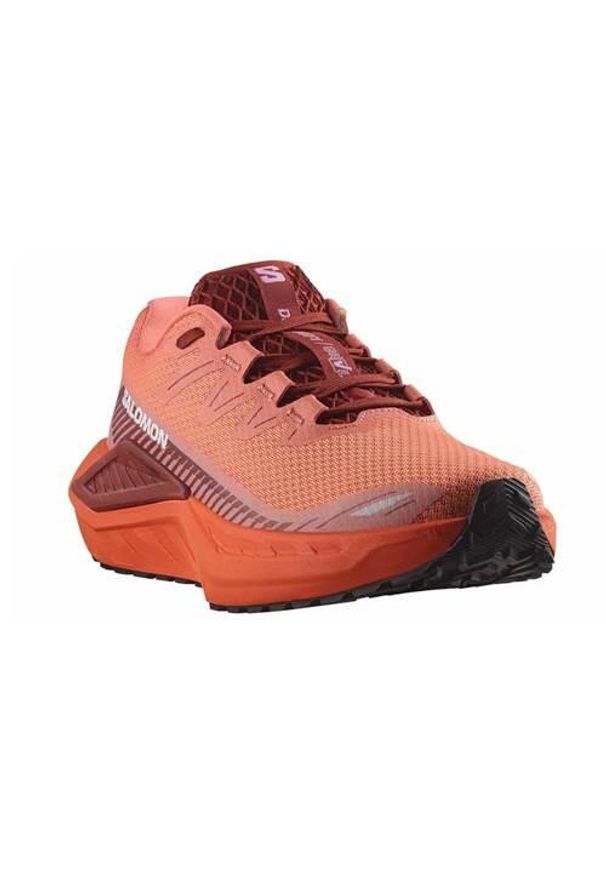 salomon - Buty do biegania damskie Salomon Drx Defy Grvl. Zapięcie: sznurówki. Kolor: pomarańczowy. Materiał: syntetyk, materiał, tkanina. Szerokość cholewki: normalna. Sport: bieganie