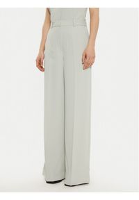 Calvin Klein Spodnie palazzo K20K207876 Szary Wide Leg. Kolor: szary. Materiał: syntetyk