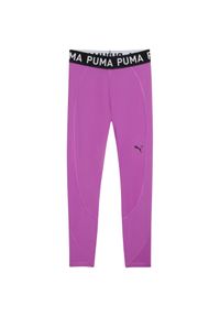 Legginsy damskie Puma Strong Tight. Stan: podwyższony. Kolor: fioletowy. Sport: bieganie, fitness #1