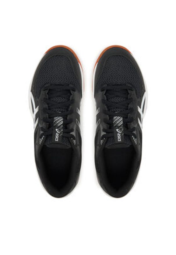 Asics Buty halowe Gel-Rocket 12 1072A119 Czarny. Kolor: czarny. Materiał: materiał