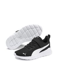 Puma - Dziecięce buty sportowe Anzarun Lite PUMA Black White. Kolor: czarny, wielokolorowy, biały