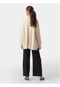 Vero Moda Kardigan Fabulous 10297806 Beżowy Regular Fit. Kolor: beżowy. Materiał: syntetyk