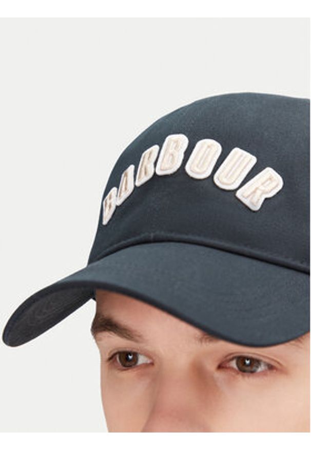 Barbour Czapka z daszkiem Campbell Sports MHA0840NY91 Granatowy. Kolor: niebieski. Materiał: materiał, bawełna