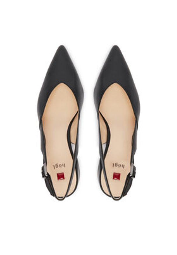 HÖGL Czółenka 1-104610 Czarny. Kolor: czarny. Materiał: skóra