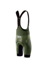 SIXS - Szorty Sixs Clima 2 Army. Kolor: wielokolorowy, czarny, zielony. Sport: kolarstwo #2