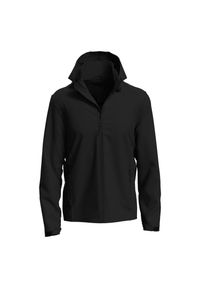 Stedman - Męska Kurtka Lux Soft Shell. Kolor: czarny. Sport: turystyka piesza #1