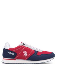 U.S. Polo Assn. Sneakersy ALTENA001A Czerwony. Kolor: czerwony. Materiał: materiał #1
