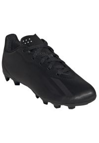 Adidas - Buty adidas X Crazyfast.4 FxG Jr IE1590 czarne. Kolor: czarny. Materiał: materiał, syntetyk. Szerokość cholewki: normalna #5