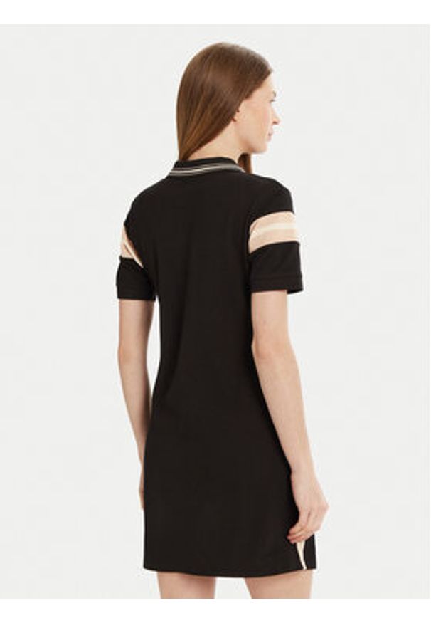Guess Sukienka codzienna V5RK00 KCOK1 Czarny Regular Fit. Okazja: na co dzień. Kolor: czarny. Materiał: bawełna. Typ sukienki: proste. Styl: casual