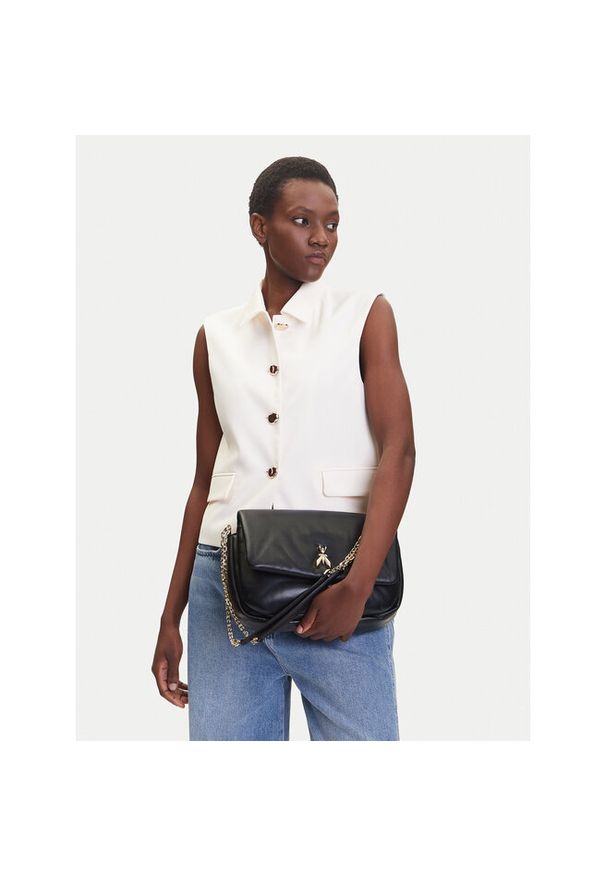 Torebka Patrizia Pepe. Kolor: czarny