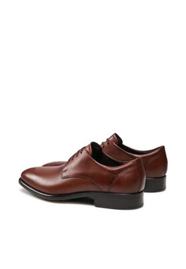 ecco - ECCO Półbuty Cityray 512734 01053 Brązowy. Kolor: brązowy. Materiał: skóra