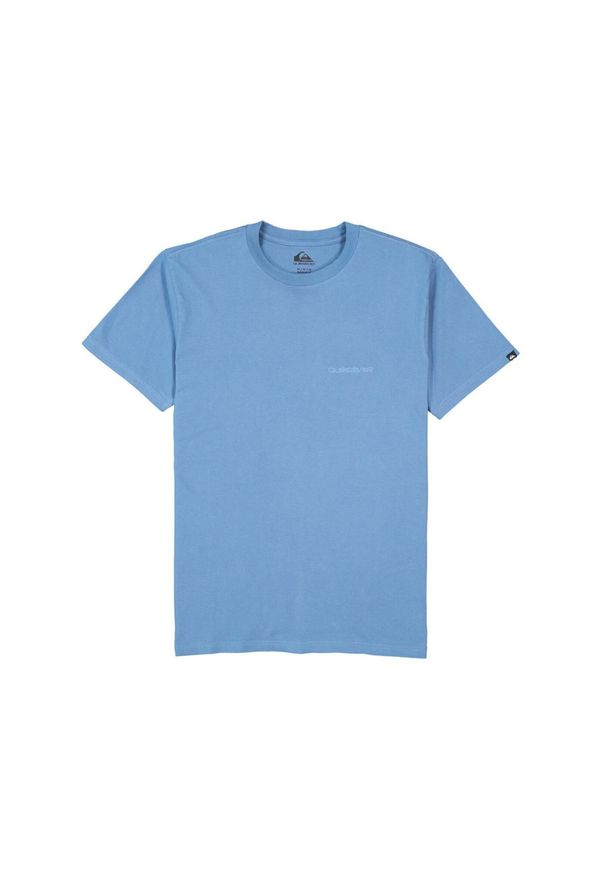 Quiksilver - Koszulka z krótkim rękawem dla Mężczyzn SALT WATER Niebieski. Kolor: niebieski. Materiał: materiał, bawełna. Długość rękawa: krótki rękaw. Długość: krótkie