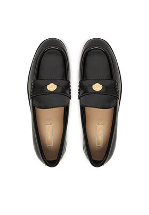 Liu Jo Loafersy Preppy 01 SF5129 PX362 Czarny. Kolor: czarny. Materiał: skóra