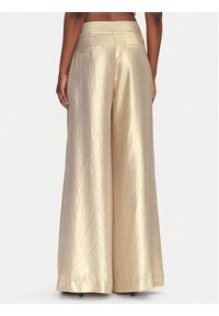 ACCESS FASHION Spodnie palazzo 53-5034-922 Złoty Wide Leg. Kolor: złoty. Materiał: syntetyk #5