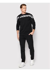 Karl Lagerfeld - KARL LAGERFELD Spodnie dresowe 705894 500900 Czarny Regular Fit. Kolor: czarny. Materiał: bawełna #2