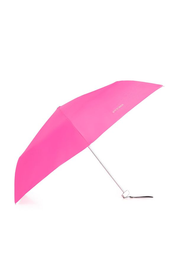 Wittchen - Parasol manualny mały fuksja. Kolor: różowy. Materiał: materiał, poliester