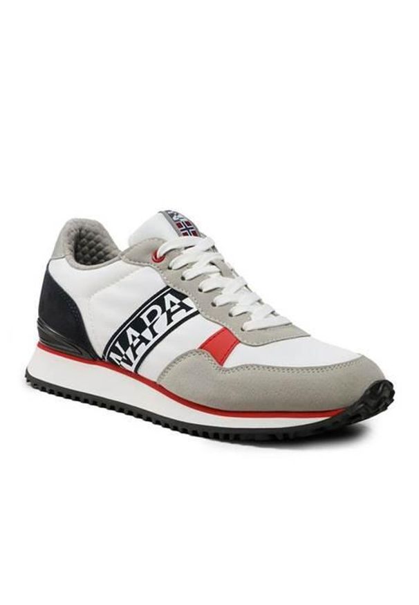Buty do chodzenia męskie Napapijri Cosmos. Kolor: wielokolorowy, szary. Materiał: materiał, syntetyk, tkanina. Szerokość cholewki: normalna. Sport: turystyka piesza