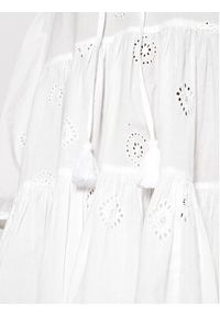 Seafolly Sukienka letnia Embroidery 54155 Biały Regular Fit. Kolor: biały. Materiał: bawełna. Sezon: lato